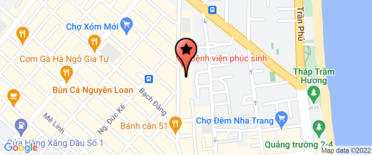 Map go to Trung Tien Services And Trading Company Limited