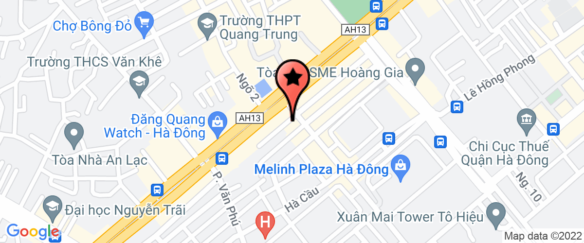 Map go to Hade Vietnam Hop Phat Joint Stock Company