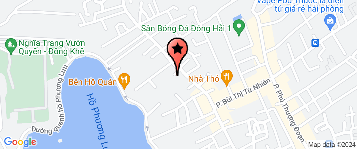 Map go to Hung Manh Services and Trading Investment Joint Stock Company