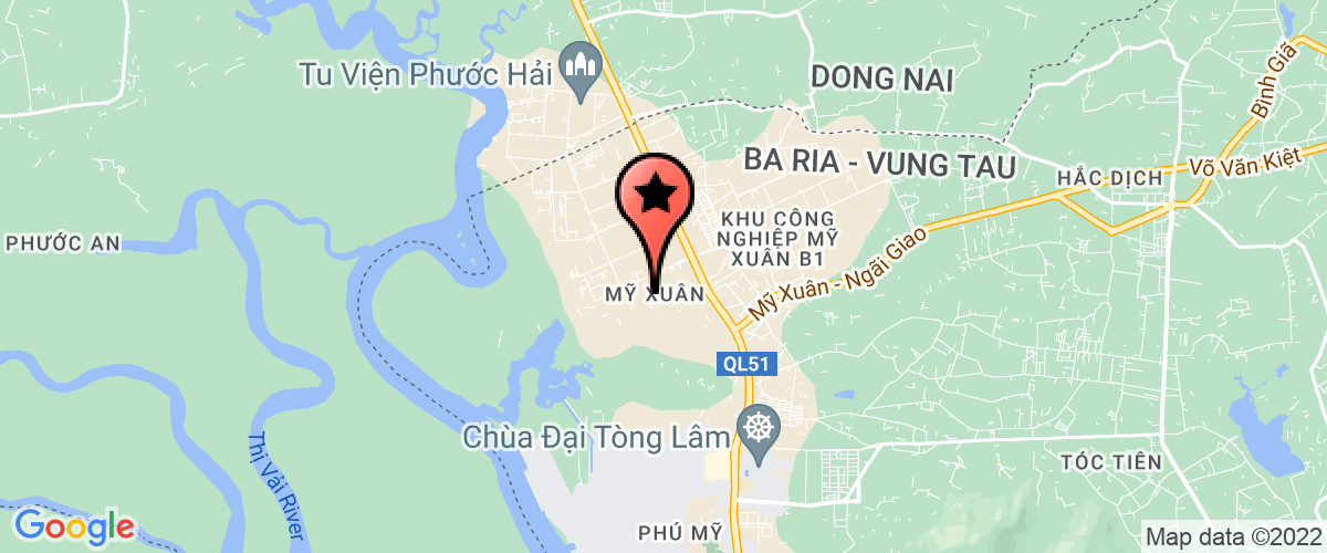 Map go to co phan Thang Loi Company
