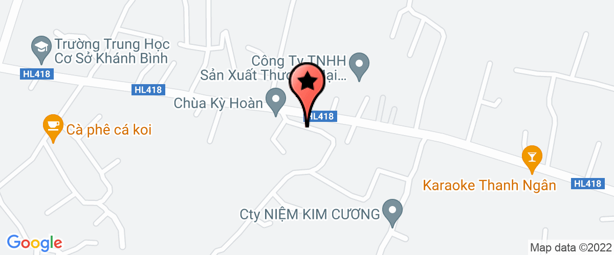 Map go to Phuoc Thinh Restaurant Company Limited