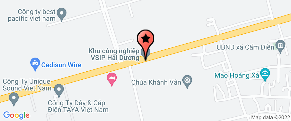 Map go to Bw Industrial Development Hai Duong One Member Limited Liability Company