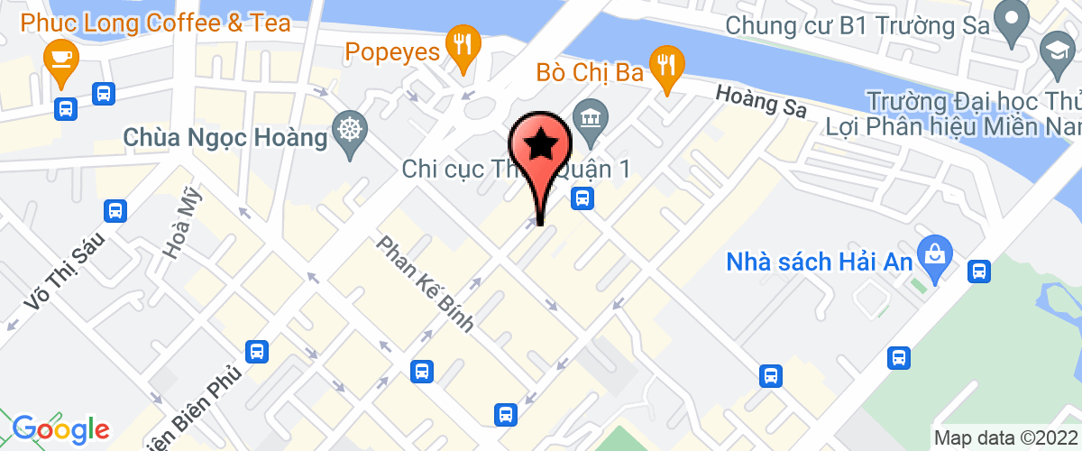 Map go to Ong Bep Viet Nam Trading Joint Stock Company
