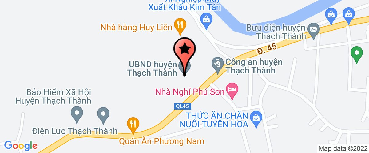 Map go to Dai truyen hinh Thach Thanh