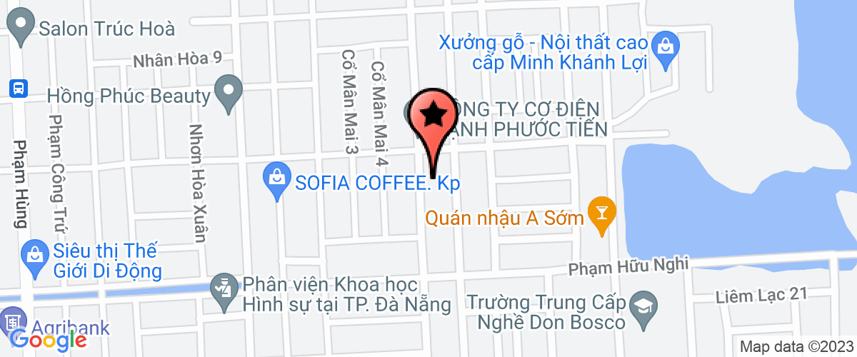 Map go to Hoang Nguyen My Company Limited