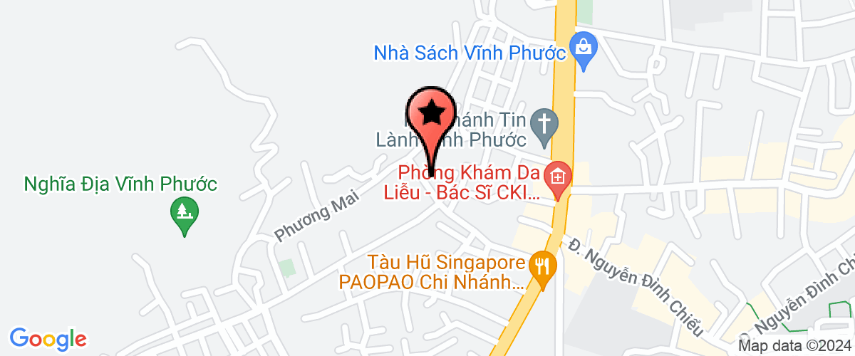 Map go to Ha Chau Private Enterprise
