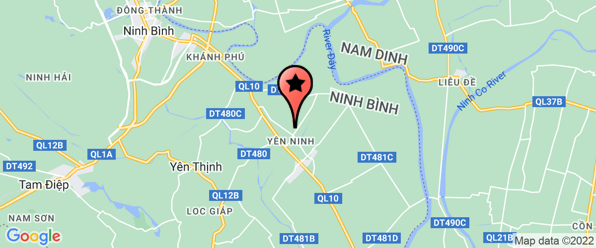 Map go to co phan Austdoor Ninh Binh Company