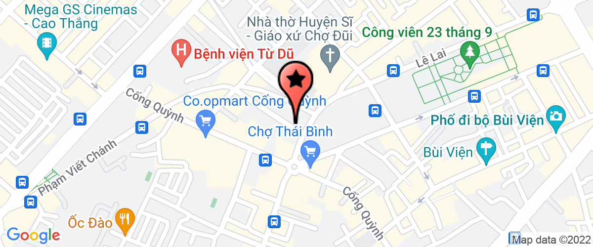 Bản đồ đến Công Ty TNHH Chung Minh Media
