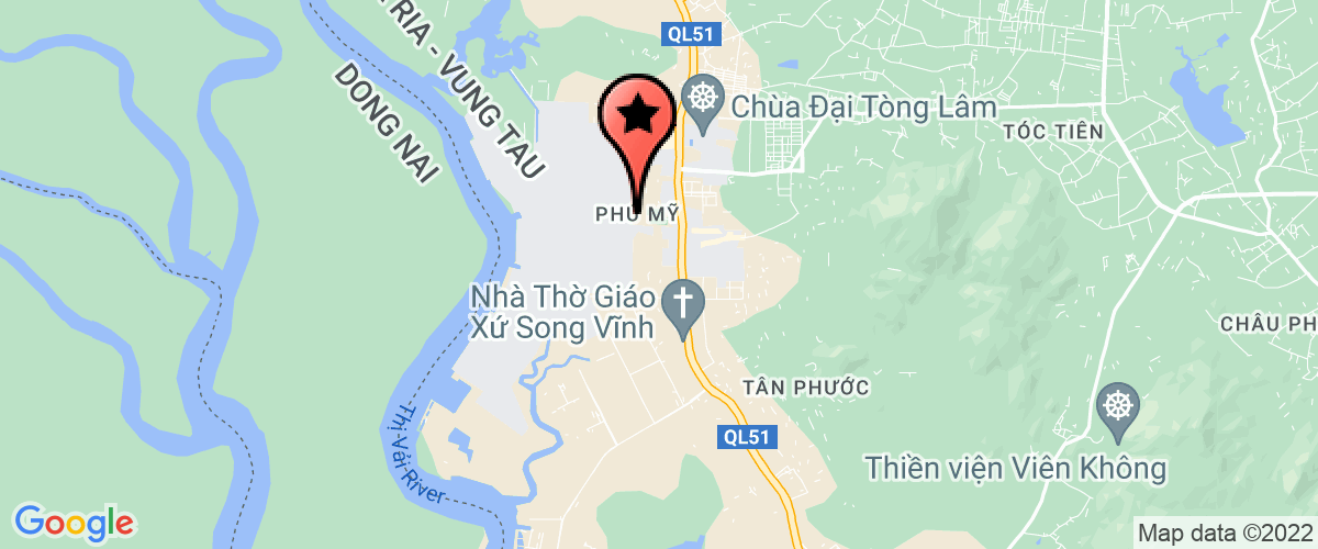 Bản đồ đến Công ty CP Tân Hồng Quang