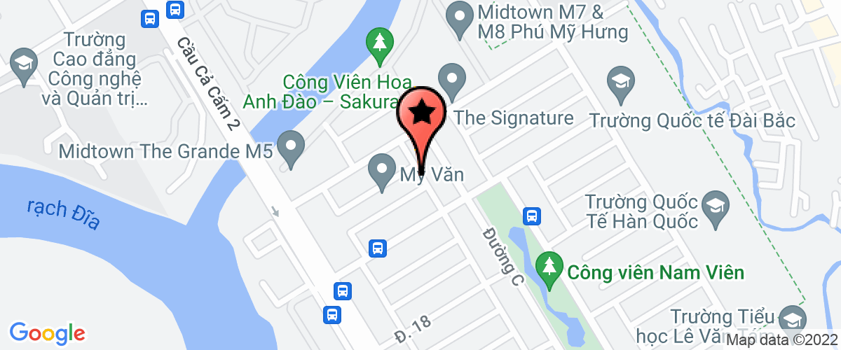 Map go to Thien Tai Nho International Nursery Company Limited