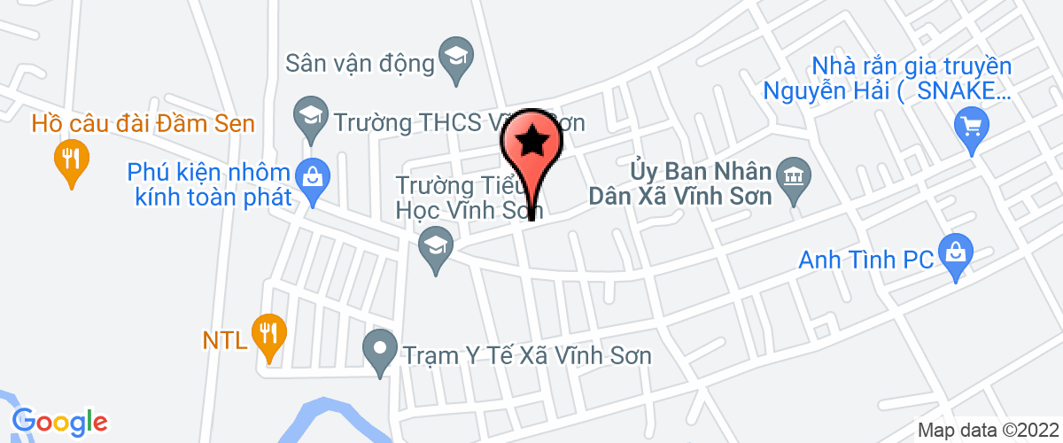 Map go to Chan nuoi va che bien ran Dai Thanh Co-operative