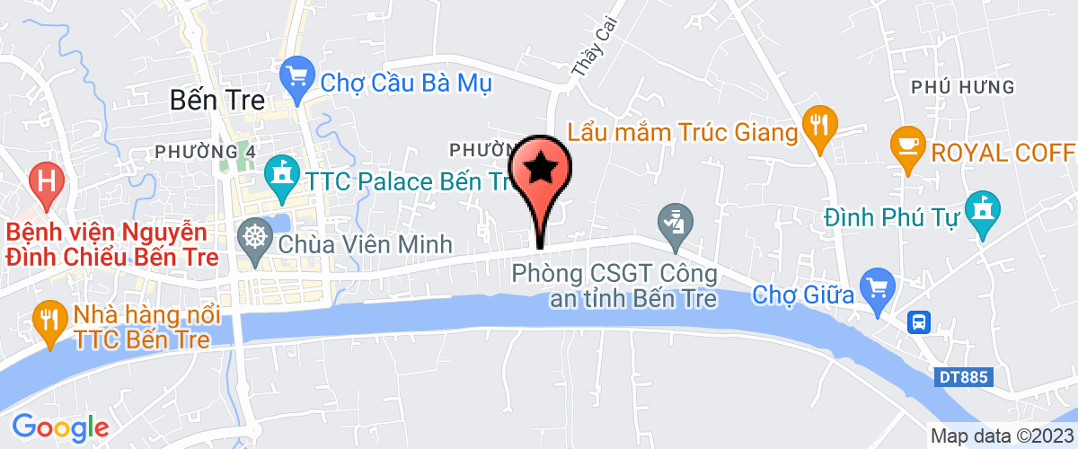 Map go to 1 TV Than hoat tinh Delta MeKong Company Limited