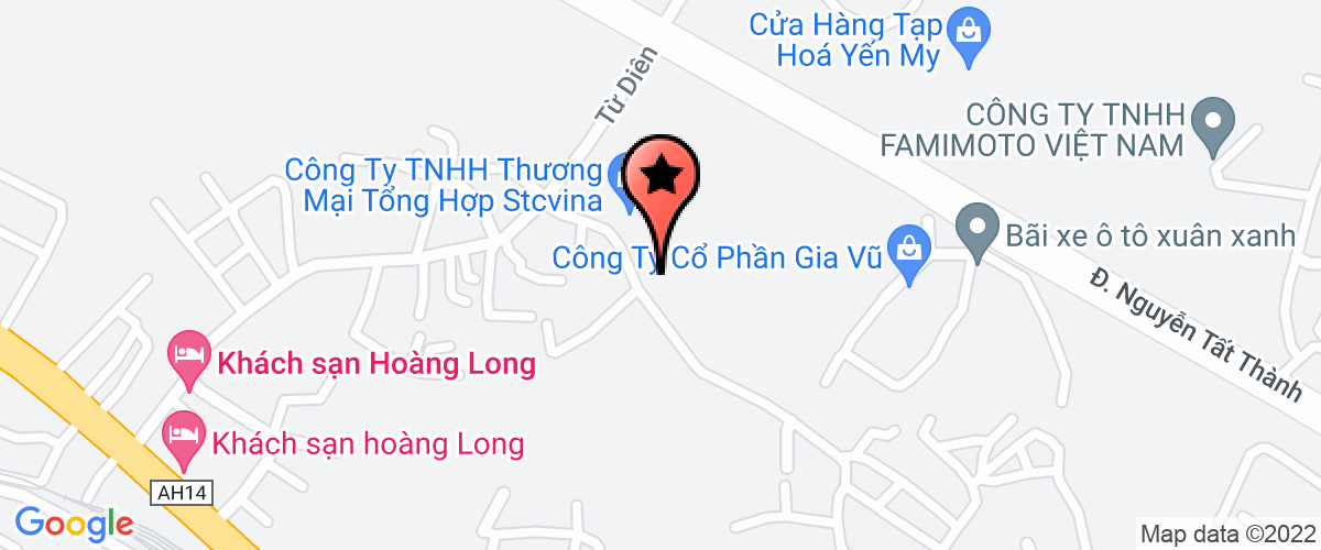 Map go to Quy Duong Phu Tho Company Limited