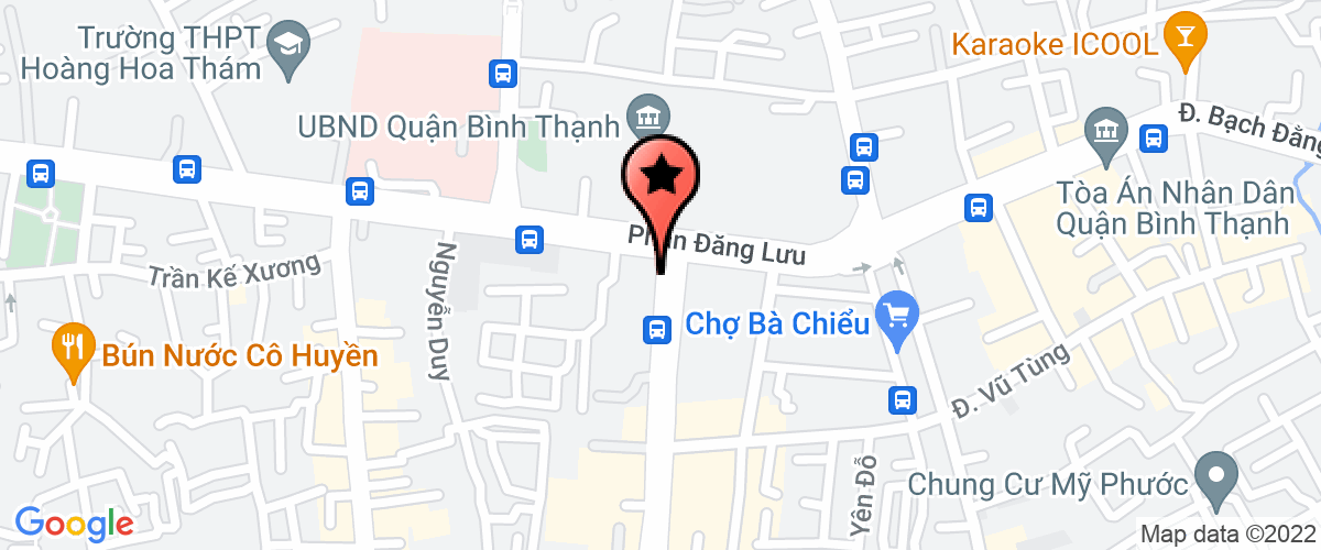 Map go to Truong Cong Dinh Secondary School