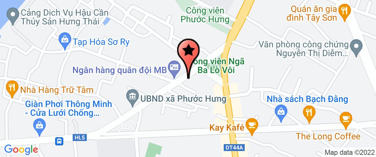 Map go to Hang Vinh Company Limited