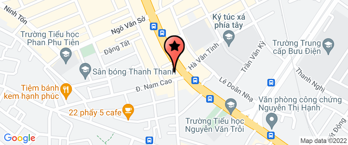 Map go to Gioi Tieng Anh Company Limited