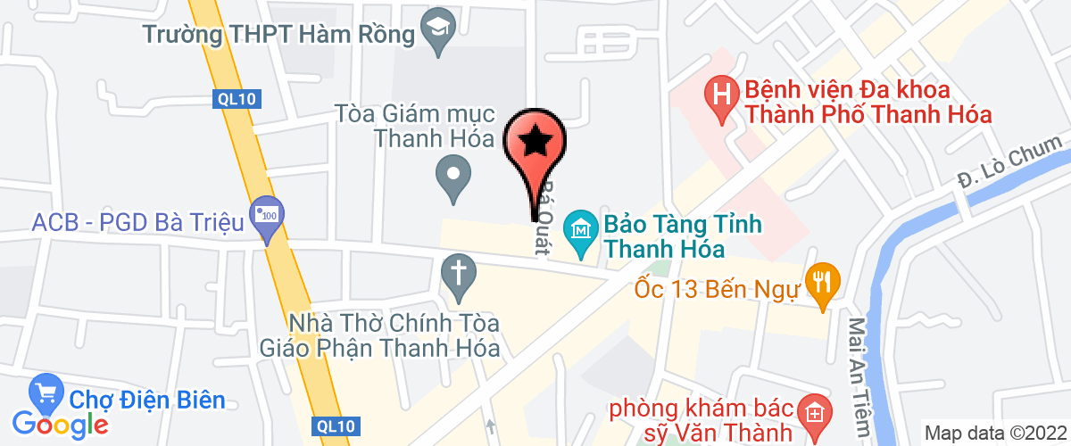 Map go to Mua Chung Thanh Hoa Joint Stock Company