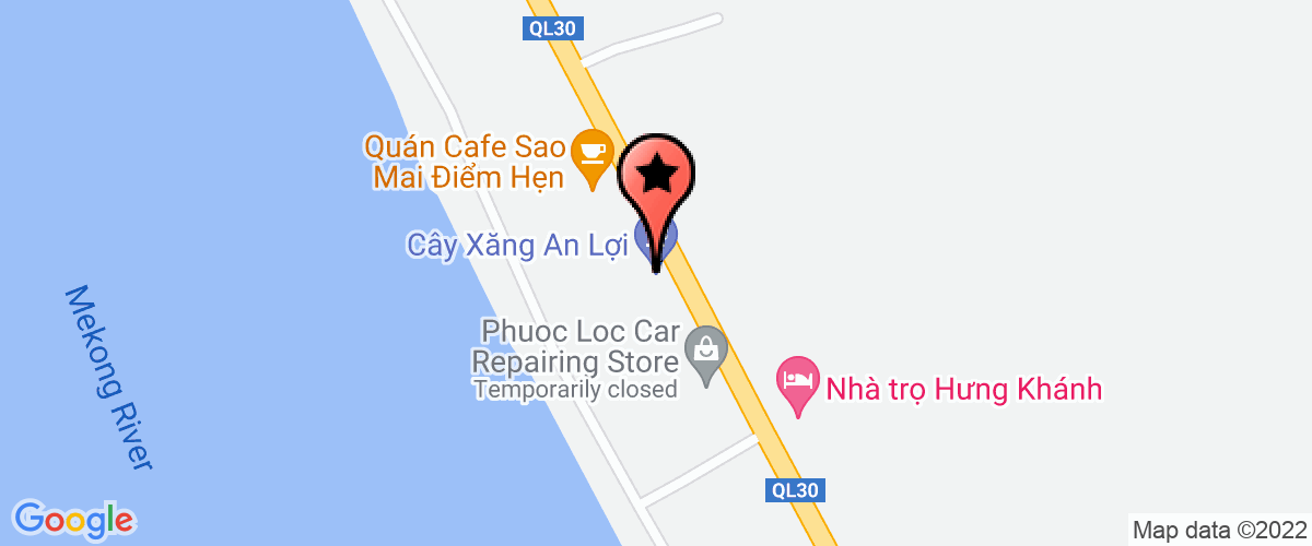 Map go to Khang Thinh Garment Company Limited