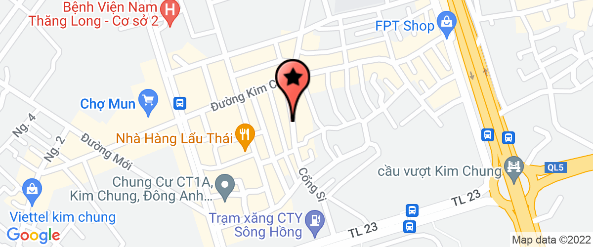Map go to Thanh Tam Dong Anh Company Limited