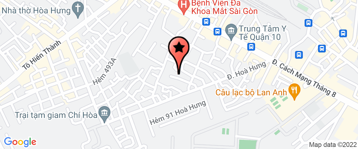 Map go to Hoang Vinh Electric Game Company Limited