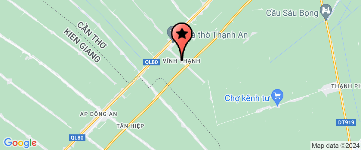 Map go to Thanh An High School
