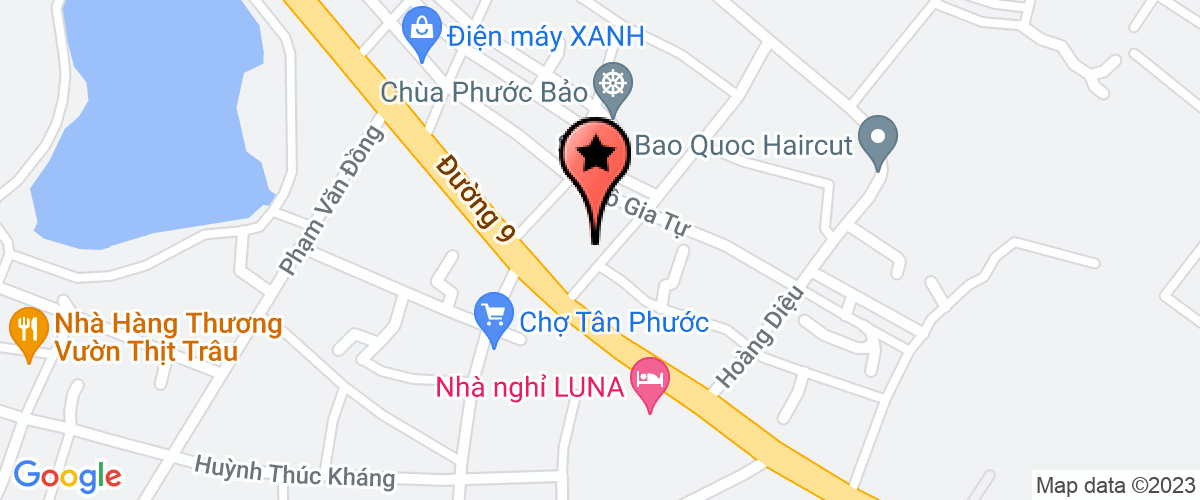 Map go to Nguyen Nhat Tan One Member Company Limited