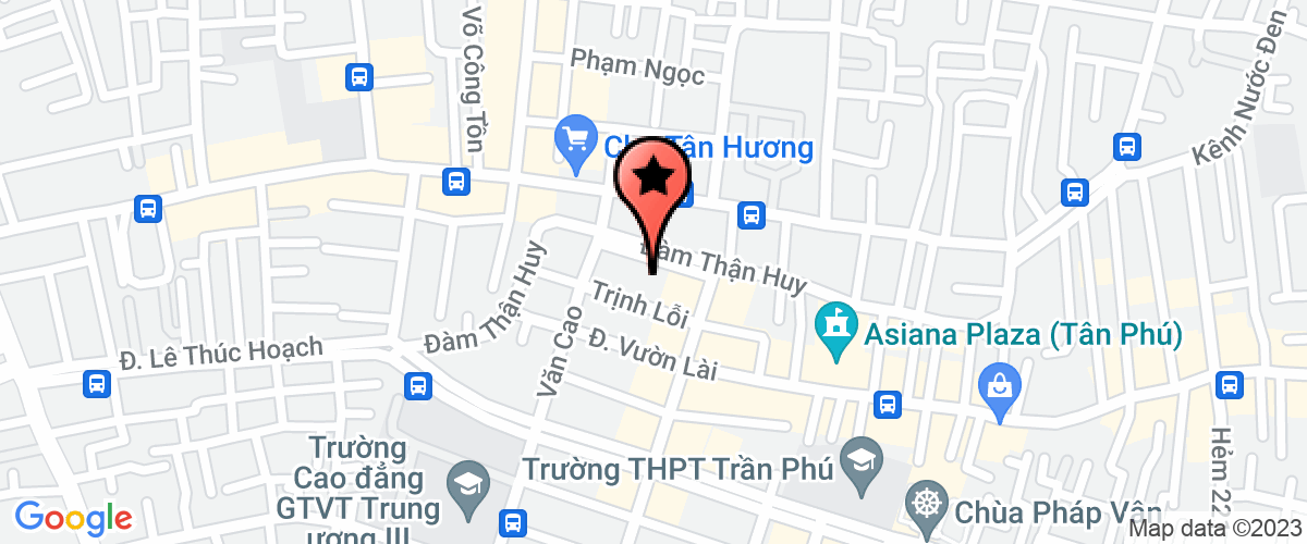 Map go to Chanh Hieu Service Trading Company Limited