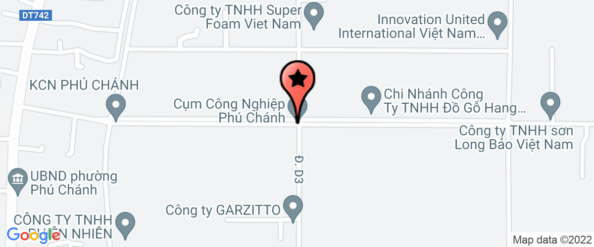 Bản đồ đến Công Ty TNHH Chingfeng Việt Nam