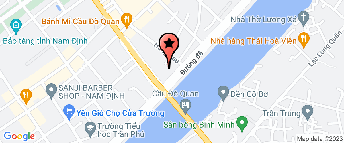 Map go to Sinh Hoa Nam Dinh Joint Stock Company