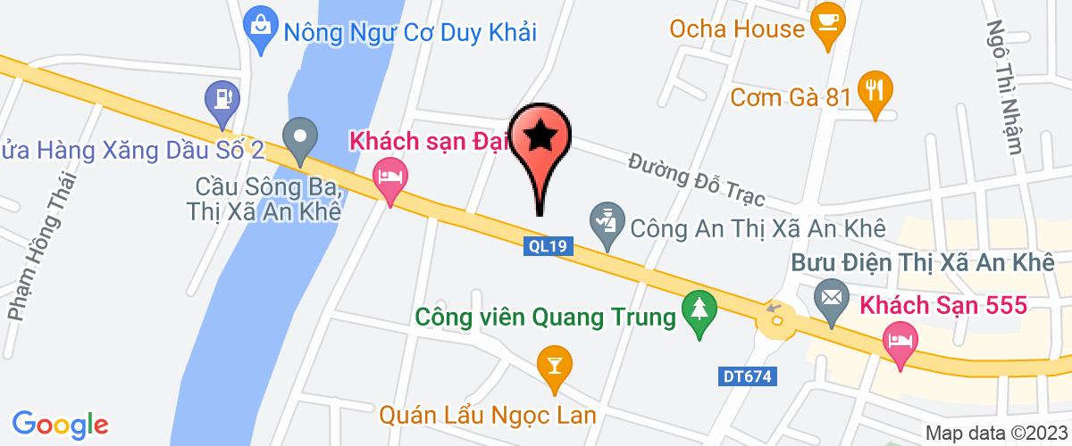 Map go to Lam Gia - Gia Lai Company Limited
