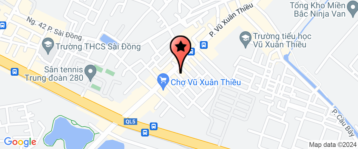Map go to Ha Nam Import Export Trading and Building Joint Stock Company