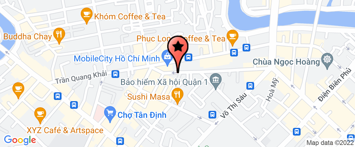 Bản đồ đến Công Ty TNHH Dịch Vụ Cắt Tóc Gội Đầu Quỳnh Anh