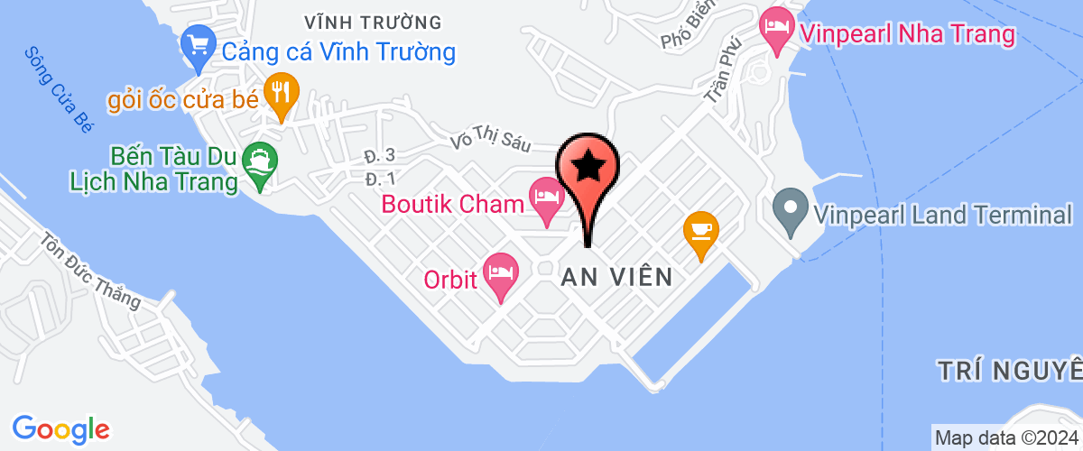 Map go to Nam Phuong Nha Trang Investment Joint Stock Company