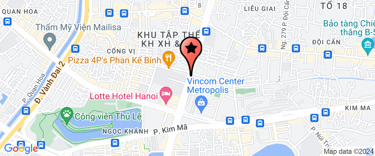 Map go to Anh Phong Technical Consultant Company Limited
