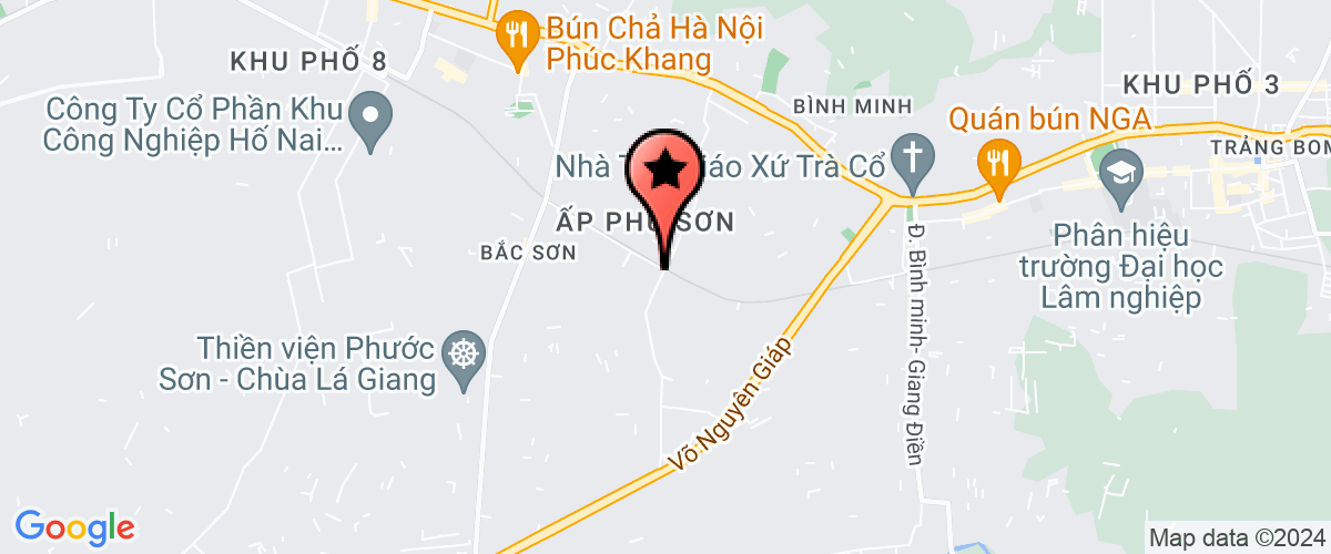 Bản đồ đến Công Ty TNHH Fireball Việt Nam