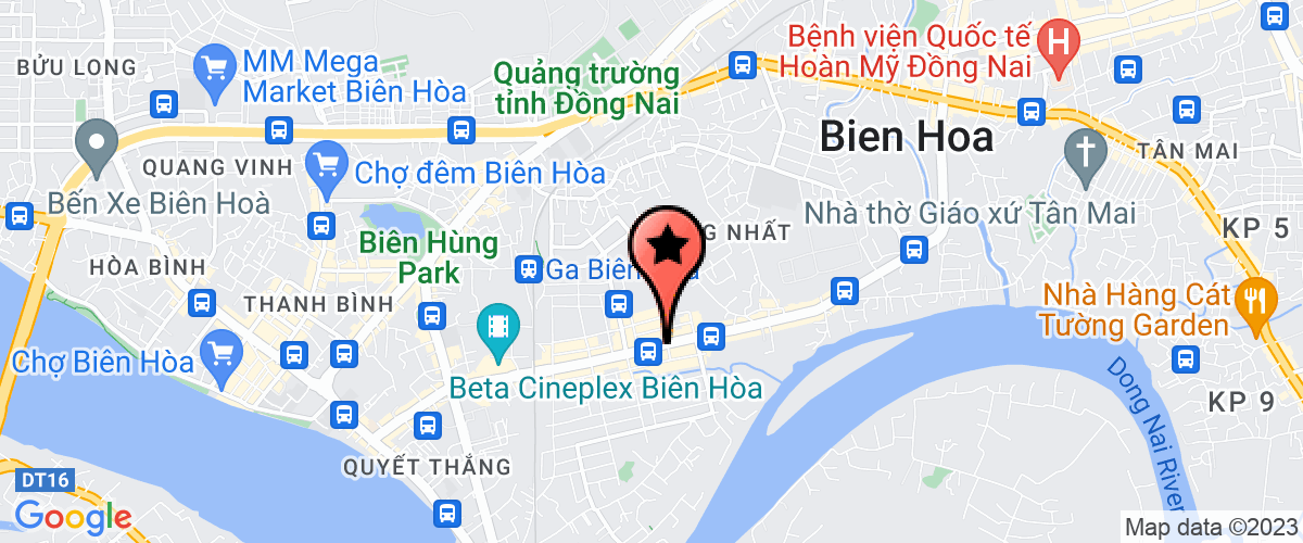Map go to Ngoc Thanh Phuoc Packing Company Limited