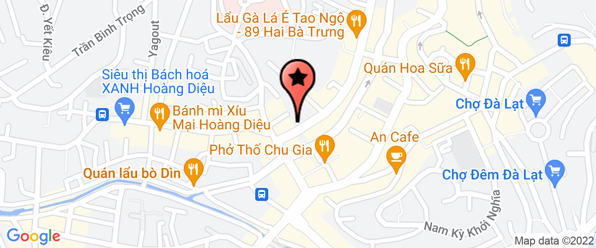 Map go to Chanh Duc Da Lat Joint Stock Company
