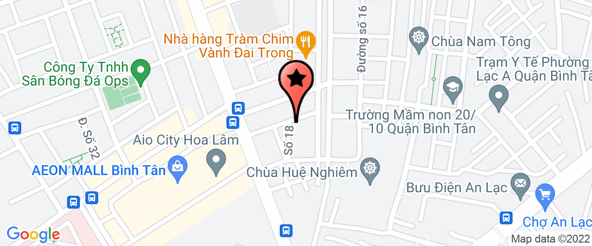 Map go to Sg Nha Xinh Investment Construction Company Limited
