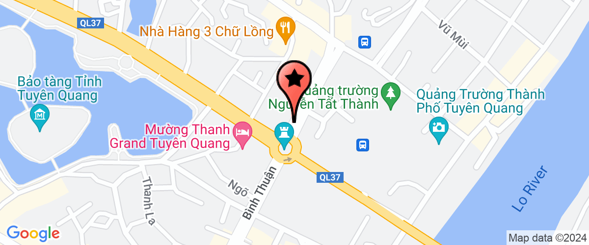 Bản đồ đến Công Ty Trách Nhiệm Hữu Hạn Tiến Phát Tuyên Quang