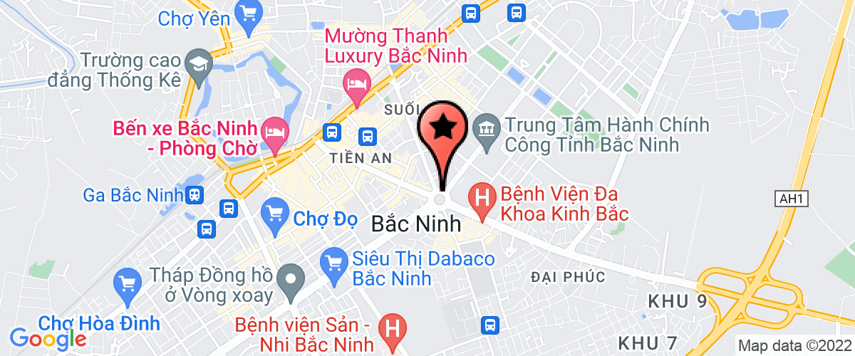Map go to Bac Loi Company Limited