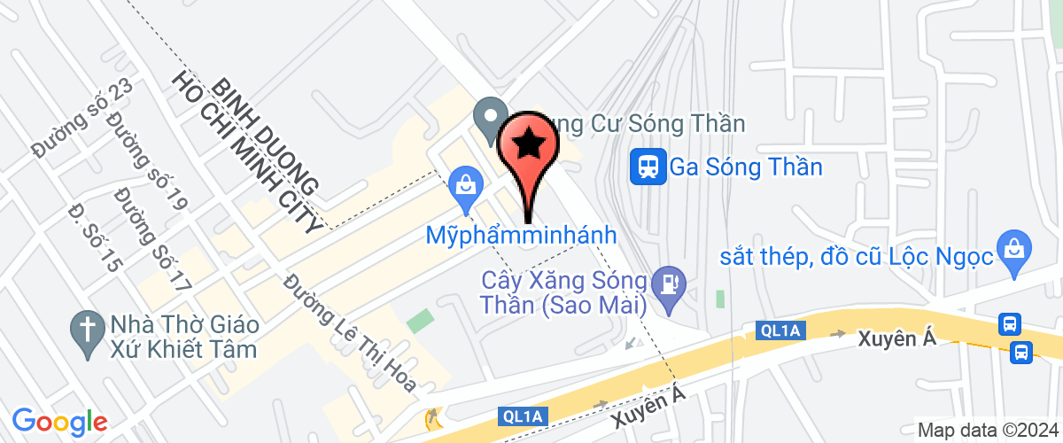 Map go to Nhat Long Security Service One Member Company Limited