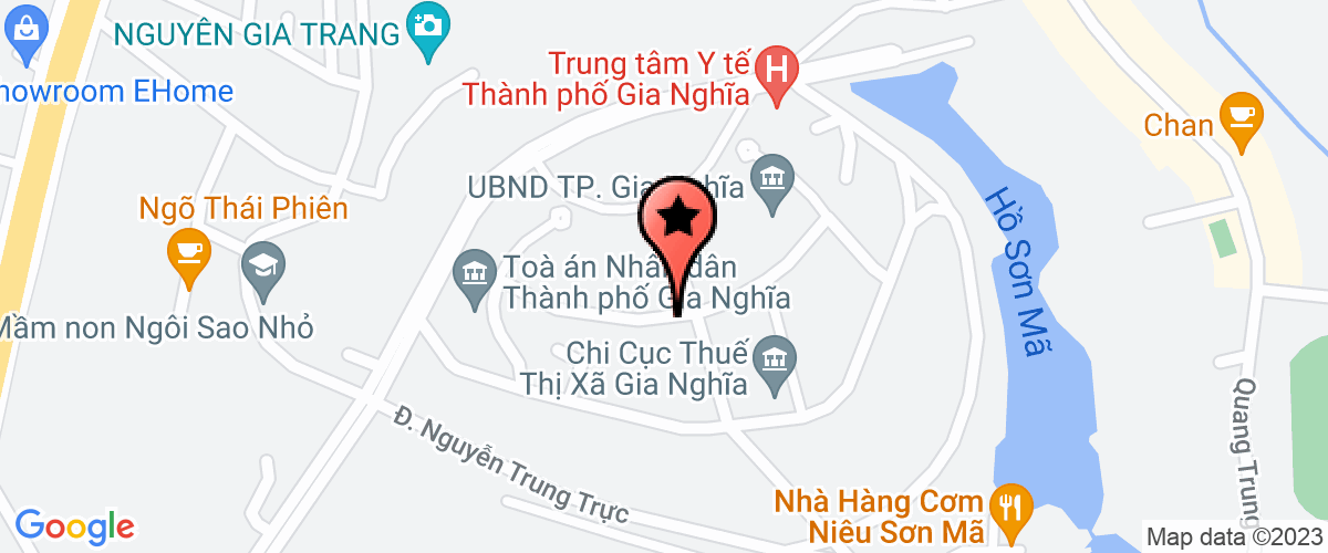Map go to Hoi Chu Thap Do Thi xa Gia Nghia