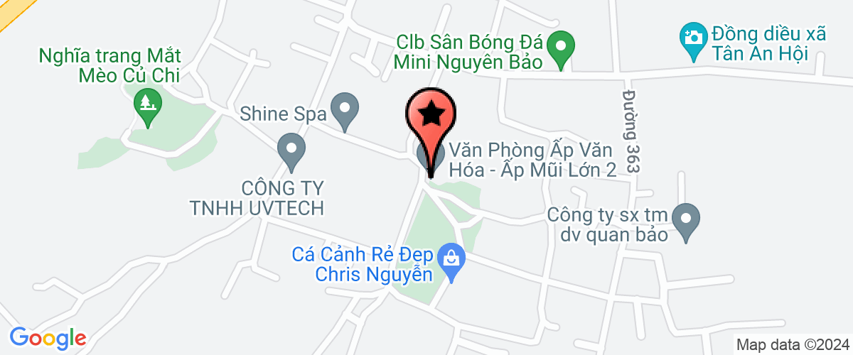 Map go to Trang Hung Thinh Trading Production Company Limited