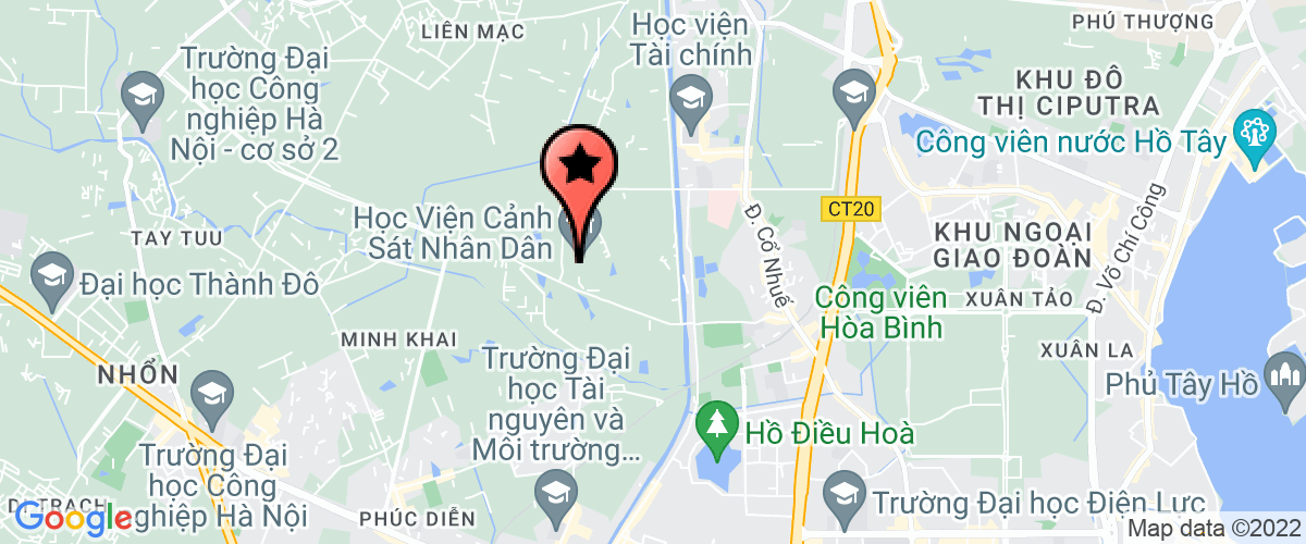 Map go to Thuy Linh Import Export Joint Stock Company