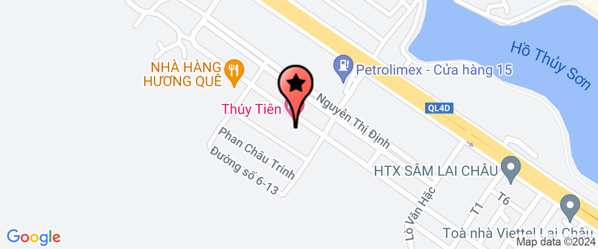 Map go to Thuy Tien Trading Company Limited