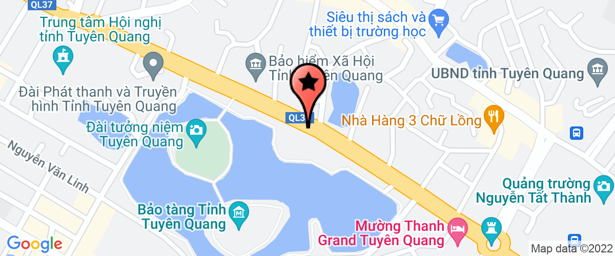 Map go to Trung Dat Company Limited