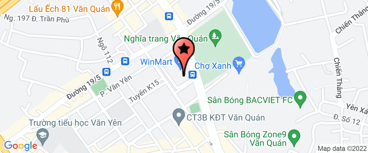 Map go to Vu Mon Group Joint Stock Company