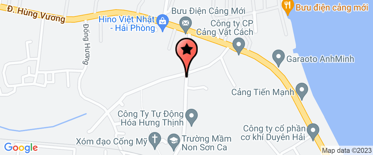 Bản đồ đến Công ty trách nhiệm hữu hạn công nghệ và thương mại Việt Trung