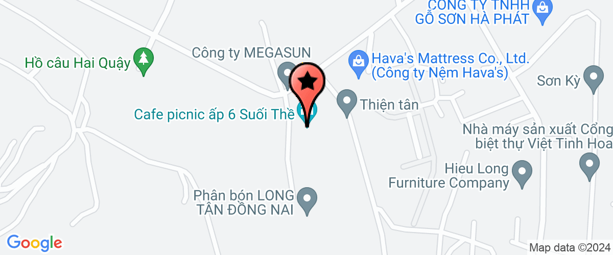Map go to Anh Trang Tran Company Limited