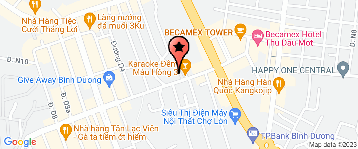 Map go to Tan Thien Sanh Trading Private Enterprise